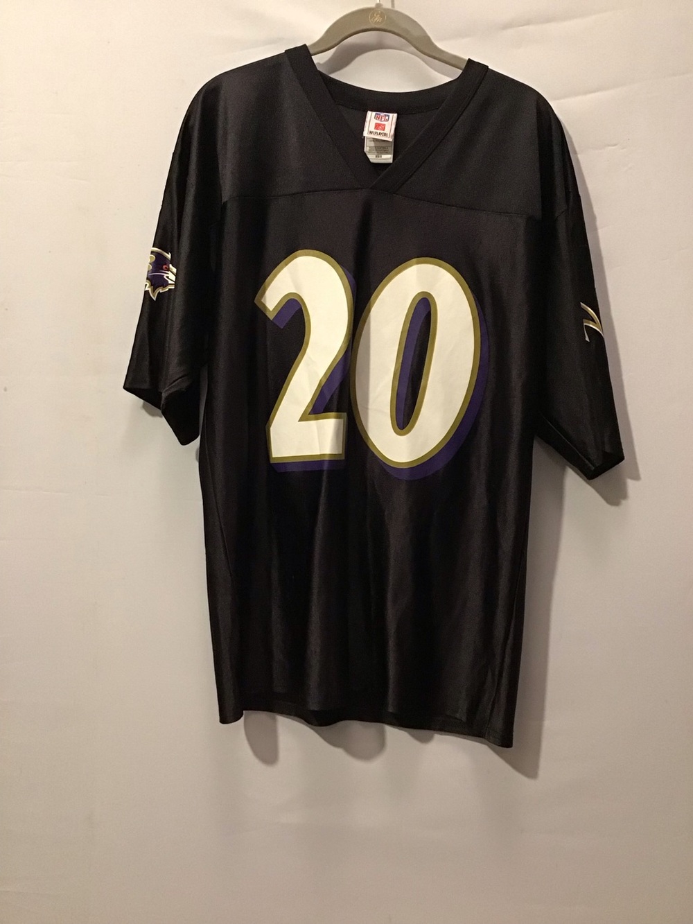517 Men's Baltimore Ravens #20 Black Football Jersey